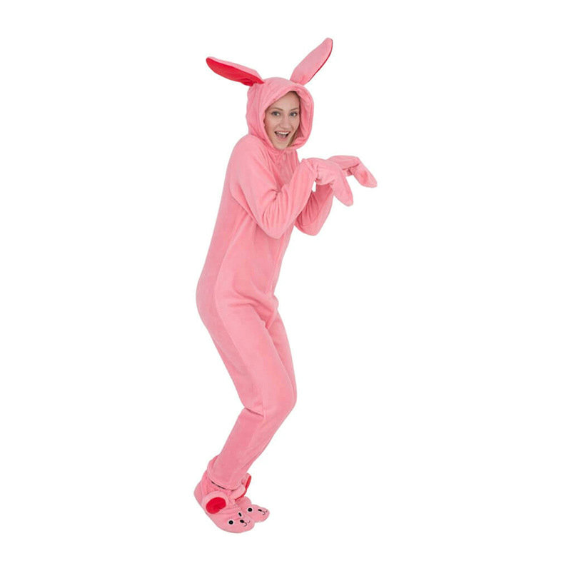 Couple Christmas Story Bunny Suit Costume - LOASP