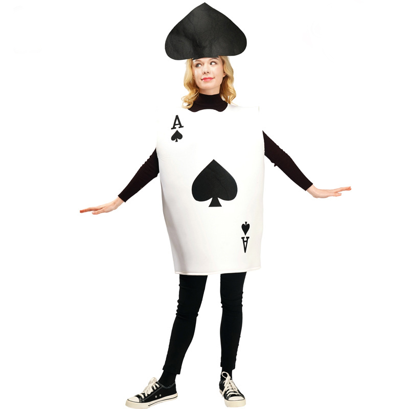 Black Queen of Heart Card Costume for Women - LOASP
