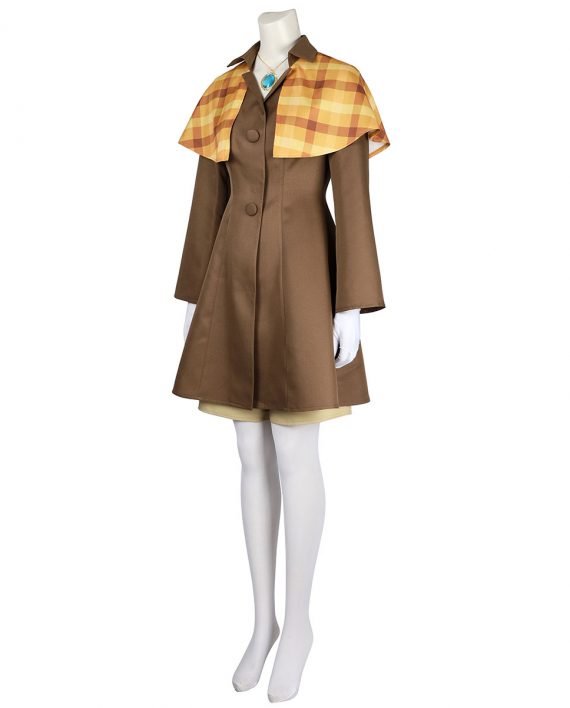 Adult Princess Peach Showtime Detective Peach Cosplay Costume - LOASP